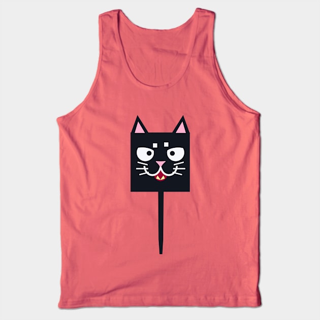 Cute Kitty Tank Top by LironPeer